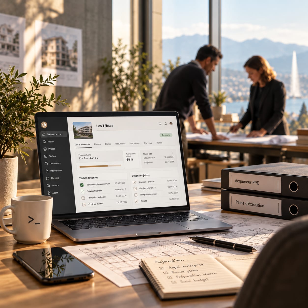 Outil de gestion de projet de construction assisté par intelligence artificielle